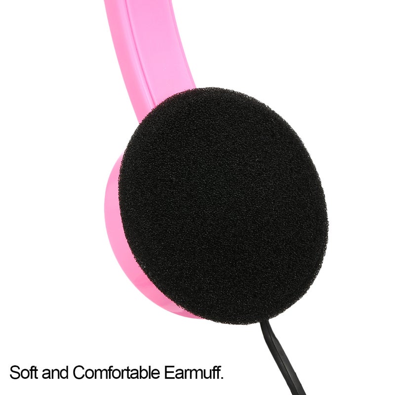 KUBITE T-111 3.5mm Wired Over-ear Headphones Foldable Sports Headset Portable Music Gaming Earphones w/ Microphone for Kids MP4 MP3 Smartphones Laptop Tablet PC - Image 2
